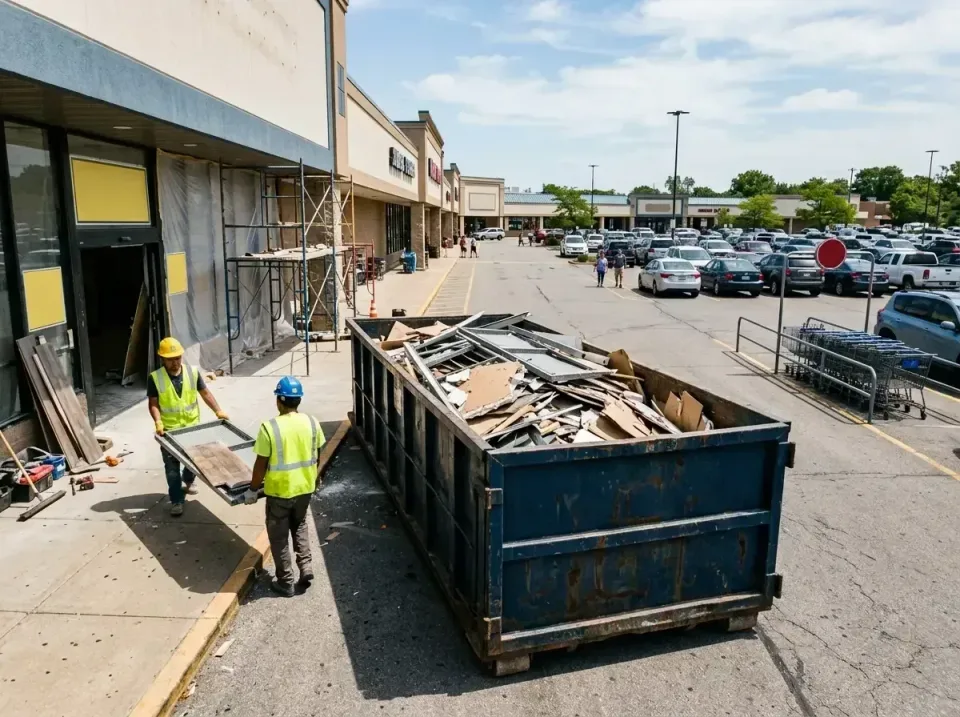 retail-store-renovation-debris-003 — frequently asked questions, Roll-off Dumpster Rentals in Slippery Rock University, PA